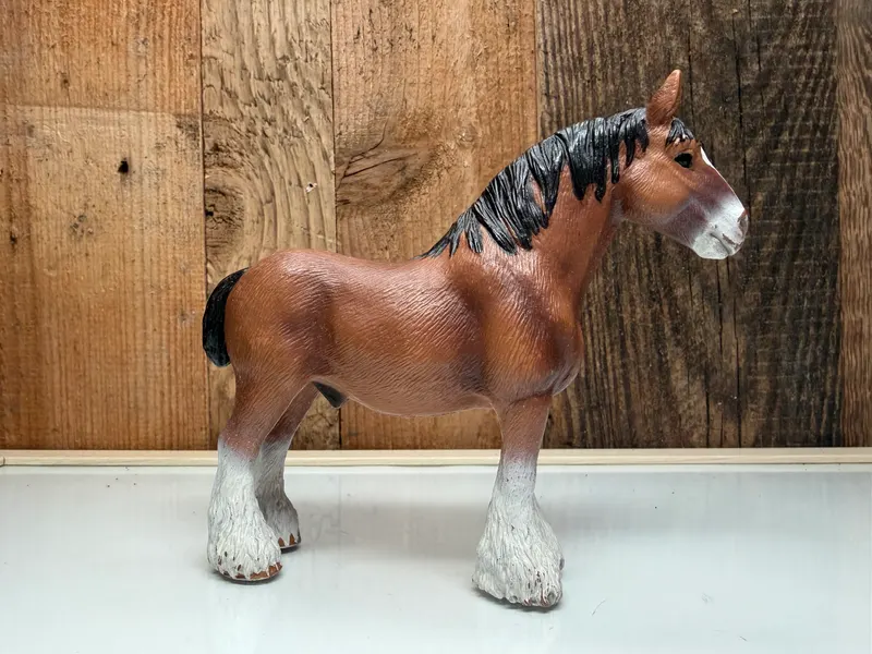 Schleich Clydesdale Hengst