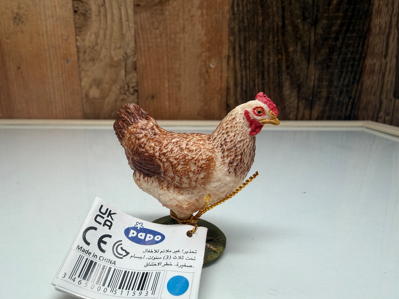 Papo Farm World Rode Hen (51159)