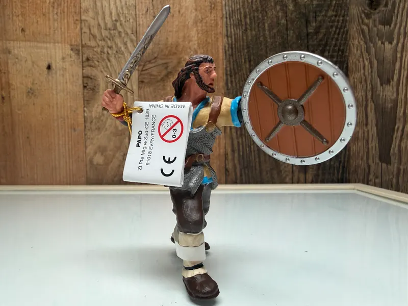Papo Fantasy Figure Krijger met Schild (39607)