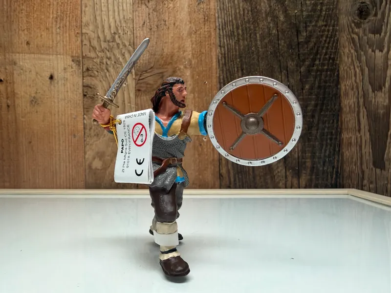 Papo Fantasy Figure Krijger met Schild (39607)