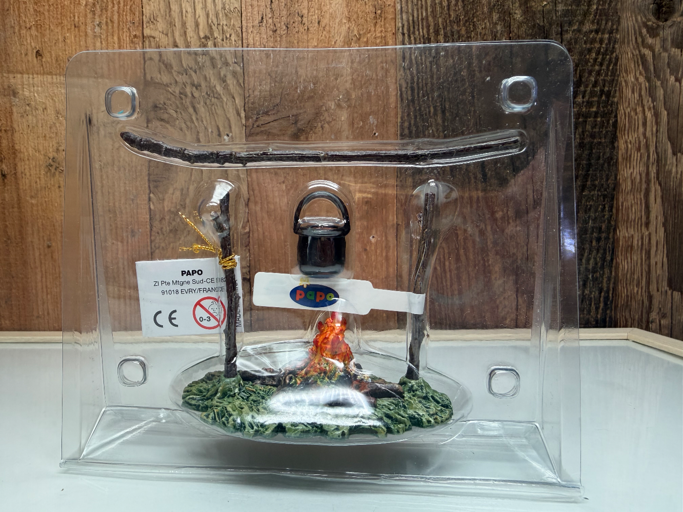 Papo Wild Life Kampvuur met Kookpot (54795)