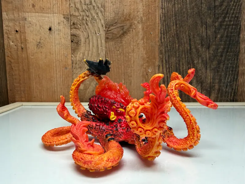 Schleich Eldrador Vuur Octopus (70826)