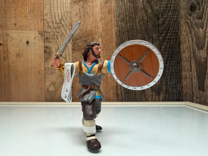 Papo Fantasy Figure Krijger met Schild (39607)