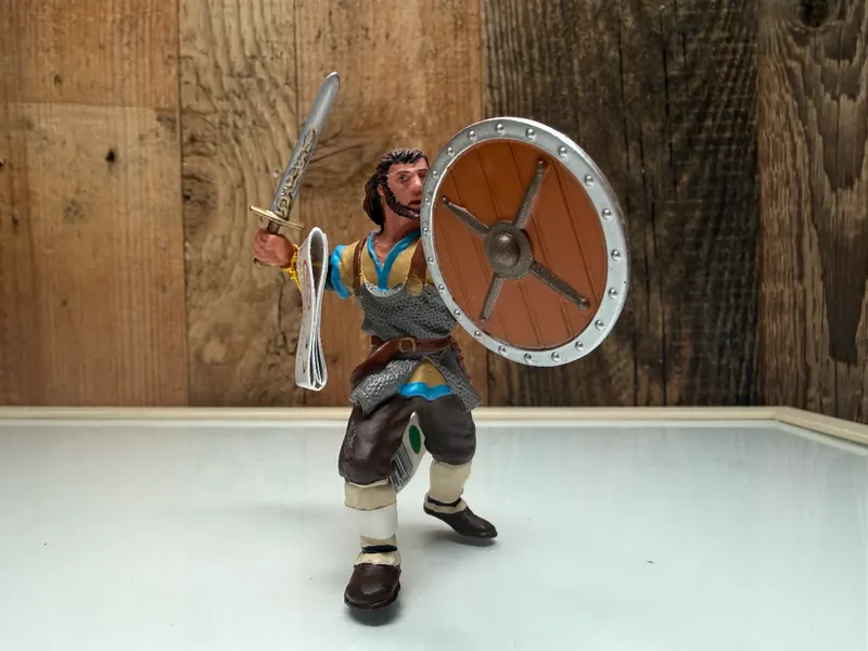 Papo Fantasy Figure Krijger met Schild (39607)