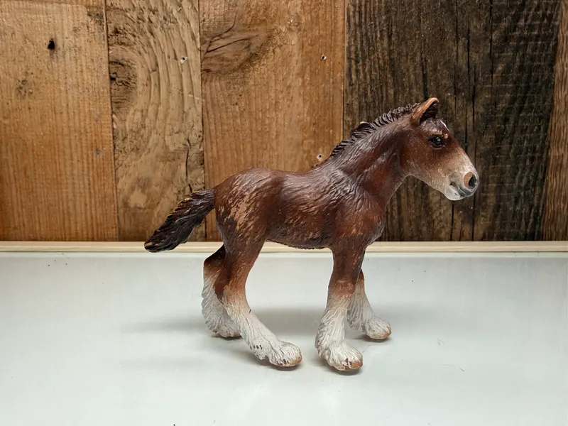 Schleich Shire Veulen