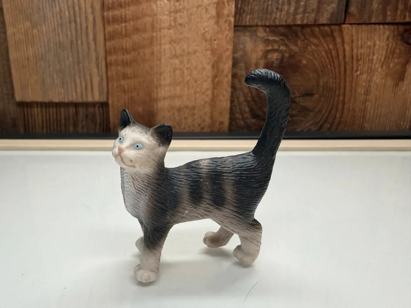 Schleich Farm World Grijze Kat Extreme Rare (13122)