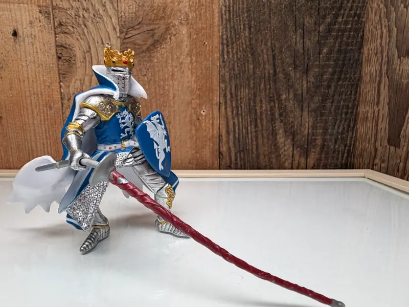 Papo Blauwe Drakenkoning