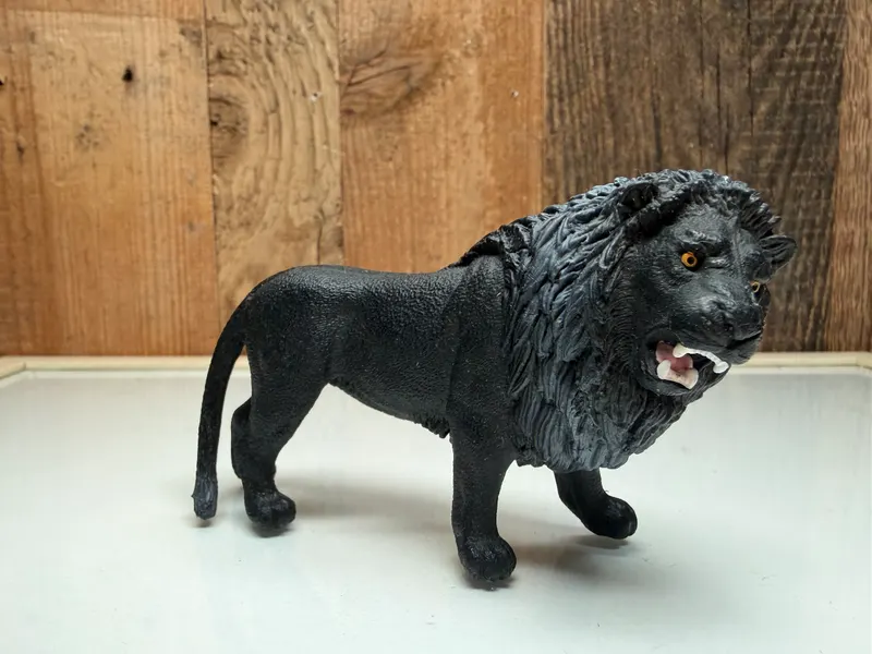 Schleich Zwarte Leeuw Brullend